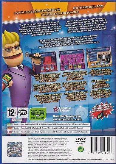 Buzz! The Pop Quiz - PS2 (B Grade) (Genbrug)